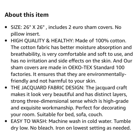 Luxury Home | Chic Peachy Blush Pink Marcielo Textured Euro Pillow Sham Covers - Picture 9 of 9